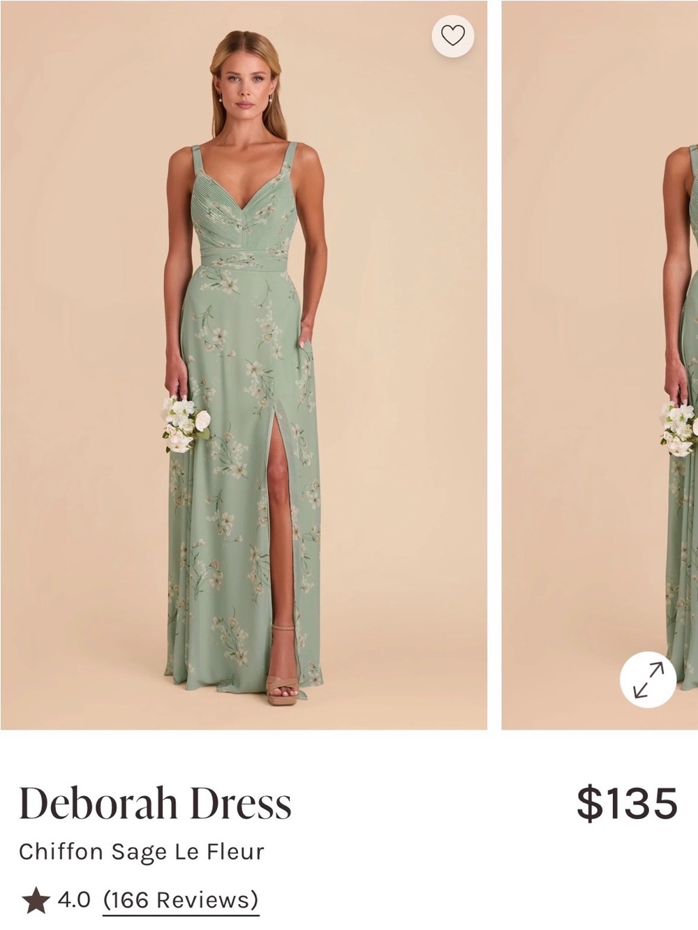 Birdy Grey Sage Floral Deborah Maxi Dress